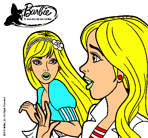 Barbie sorprendida