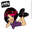 Dibujo Polly Pocket 13 pintado por patote