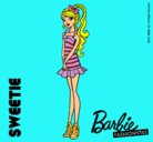 Dibujo Barbie Fashionista 6 pintado por juditboro