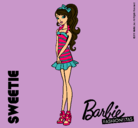 Dibujo Barbie Fashionista 6 pintado por lolilop