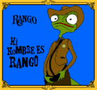 Dibujo Rango pintado por rango