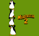 Dibujo Madagascar 2 Pingüinos pintado por 63052