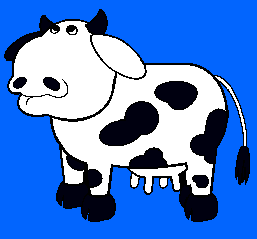 Vaca pensativa