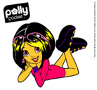 Dibujo Polly Pocket 13 pintado por capri