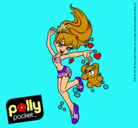 Dibujo Polly Pocket 14 pintado por emix