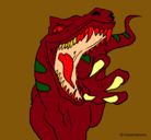 Dibujo Velociraptor II pintado por renesmee