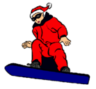 Dibujo Snowboard pintado por quimey12