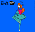 Dibujo Barbie bailarina de ballet pintado por sdsfsfs
