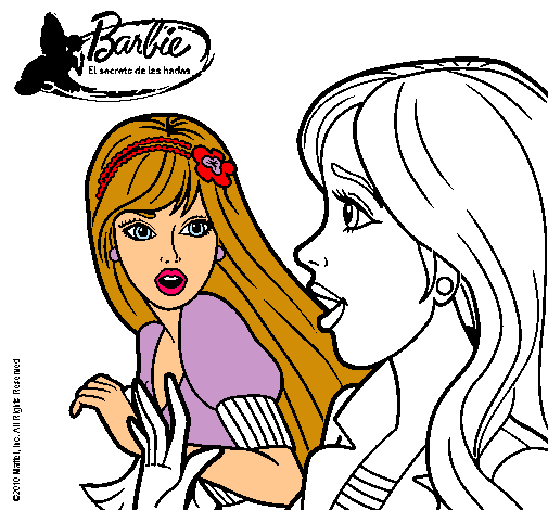 Barbie sorprendida