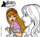 Dibujo Barbie sorprendida pintado por 11741174