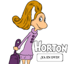 Dibujo Horton - Sally O'Maley pintado por gatubela