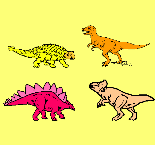 Dinosaurios de tierra