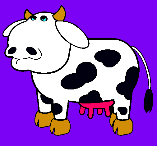 Vaca pensativa