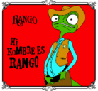 Dibujo Rango pintado por rango