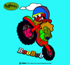 Dibujo BooBob pintado por Sunti