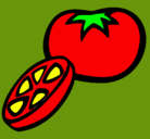 Dibujo Tomate pintado por stephaney