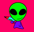 Dibujo Alienígena II pintado por marcos1