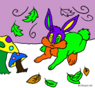 Dibujo Conejo pintado por m8n6ca