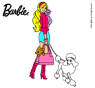 Dibujo Barbie elegante pintado por escorpio