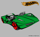 Dibujo Hot Wheels 4 pintado por cristian14