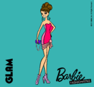 Dibujo Barbie Fashionista 5 pintado por annemarie