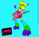 Dibujo Polly Pocket 16 pintado por guardar