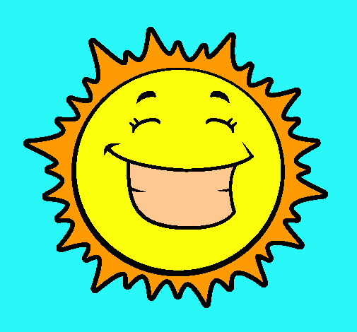 Sol sonriendo