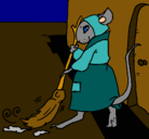 Dibujo La ratita presumida 1 pintado por Dan12