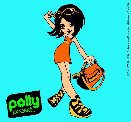 Dibujo Polly Pocket 12 pintado por layla3114