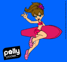 Dibujo Polly Pocket 3 pintado por violeta187