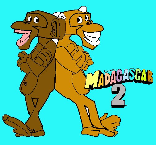 Madagascar 2 Manson y Phil 2