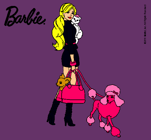 Barbie elegante