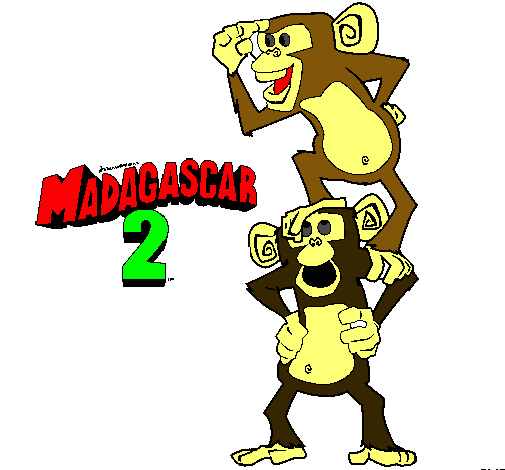 Madagascar 2 Manson y Phil