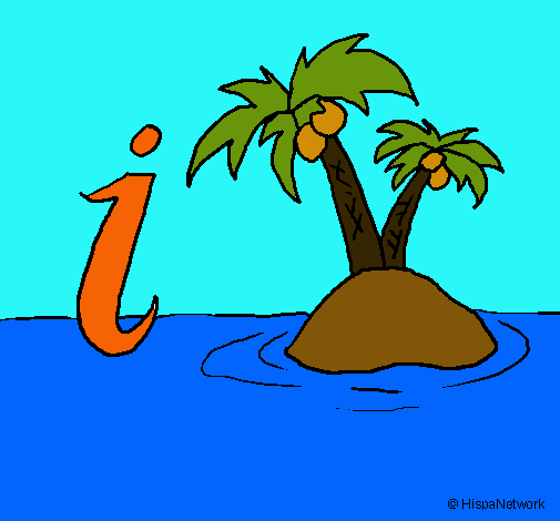  Dibujo de Isla pintado por Letra en Dibujos.net el día