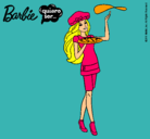 Dibujo Barbie cocinera pintado por pamelita6