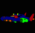 Dibujo Nave intergaláctica pintado por re52