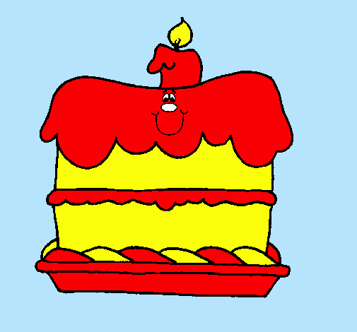 Pastel de cumpleaños