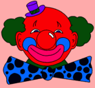 Dibujo Payaso con una gran sonrisa pintado por crirjjjj