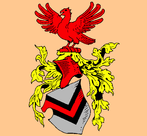 Escudo de armas y aguila 