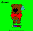 Dibujo Jimmy pintado por geania