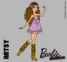 Dibujo Barbie Fashionista 1 pintado por layla3114