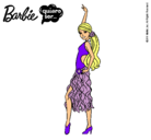 Dibujo Barbie flamenca pintado por sofia_