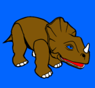 Dibujo Triceratops II pintado por AIEXDOIRO