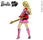 Dibujo Barbie la rockera pintado por sofia_