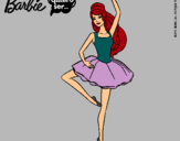 Dibujo Barbie bailarina de ballet pintado por Chichilove