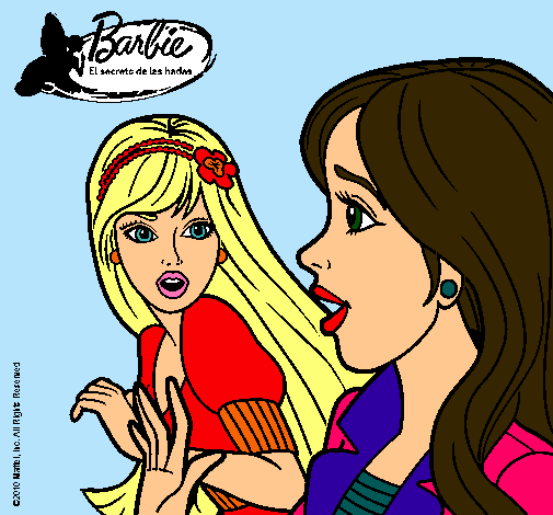 Barbie sorprendida