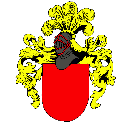 Escudo de armas y casco