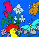 Dibujo Fauna y flora pintado por goofy