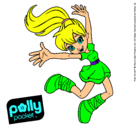 Dibujo Polly Pocket 10 pintado por saira