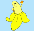 Dibujo Banana pintado por LBANT